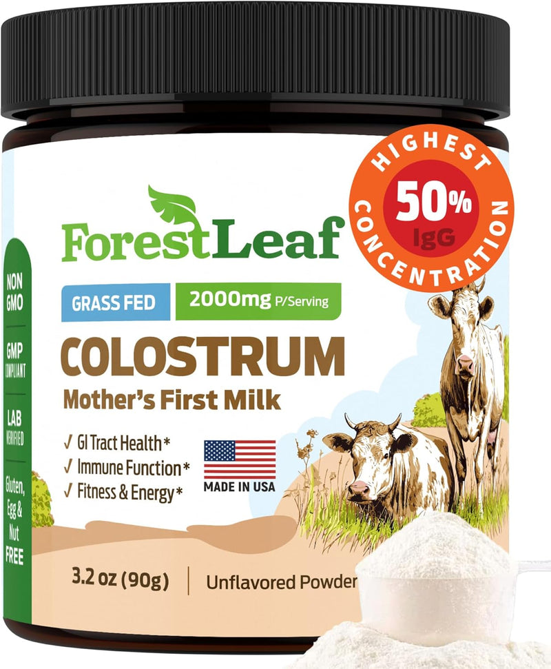 forestleaf-colostrum-powder-50-igg-highest-pure-concentration-grass-fed-colostrum-supplement-for-gut-health-immune-support-and-muscle-recovery-bovine-colostrum-for-humans-unflavored-45-servings-1
