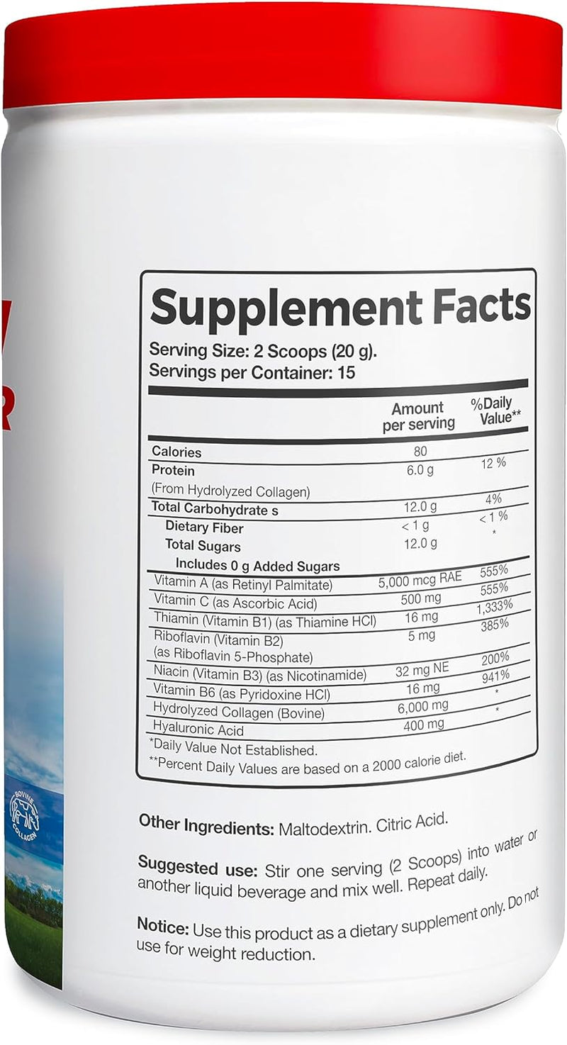 full-life-collagen-peptides-powder---bovine-collagen-supplement-with-hyaluronic-acid---hydrolyzed-collagen-powder-for-women-and-men---kosher-gluten-free---300g-2