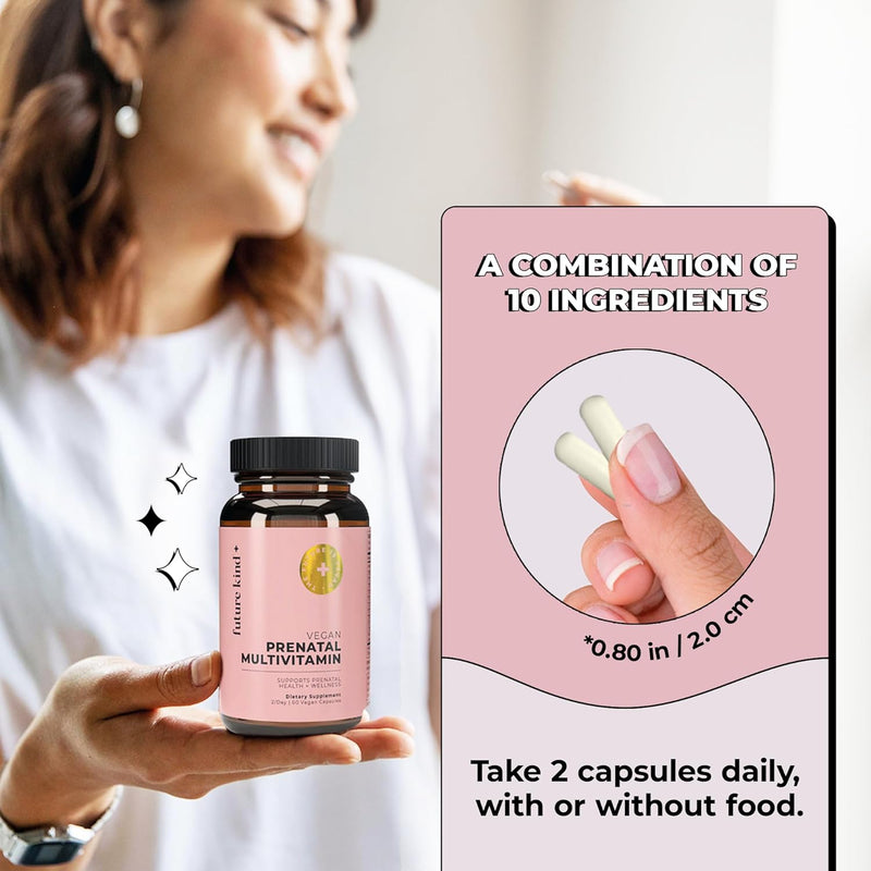 future-kind-vegan-prenatal-vitamin-with-dha-l-methylfolate-in-glass-bottle---prenatal-folate-supplement-for-women-with-vitamin-d-e-iron-biotin---gluten-free-non-gmo-60ct-7