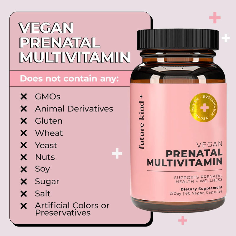 future-kind-vegan-prenatal-vitamin-with-dha-l-methylfolate-in-glass-bottle---prenatal-folate-supplement-for-women-with-vitamin-d-e-iron-biotin---gluten-free-non-gmo-60ct-8