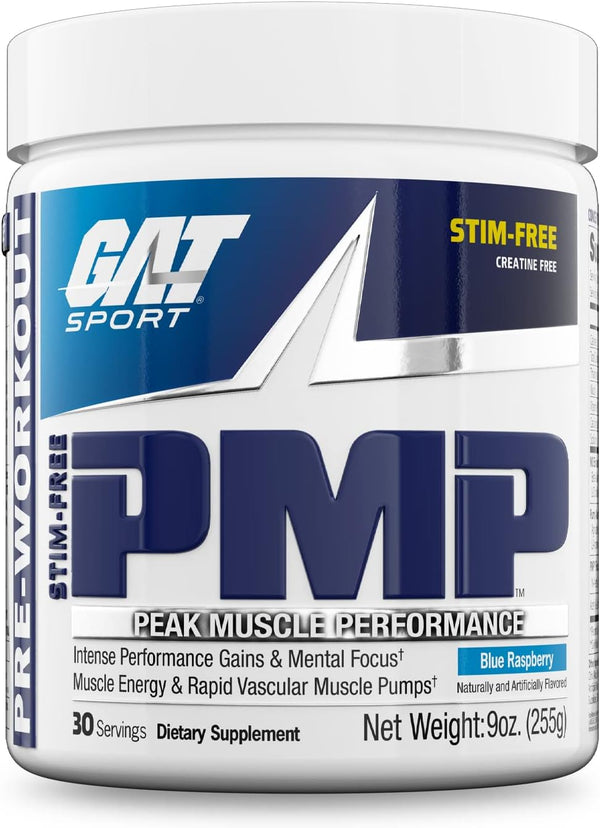 gat-sport-pmp-peak-muscle-performance-pre-workout-30-servings-blue-raspberry-stim-free-1