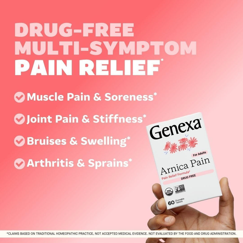 genexa-arnica-tablets-for-pain-relief-formula-alleviate-muscle-joint-pain-soreness-stiffness-delicious-organic-grape-flavor-homeopathic-remedy-made-clean-300-chewable-tablets-3-pack-2