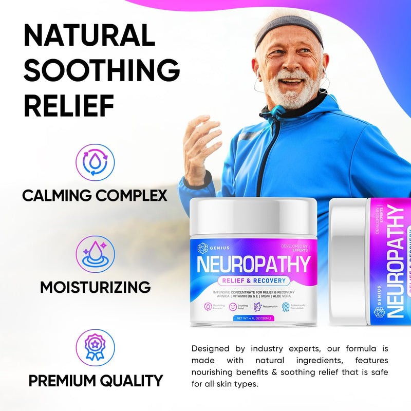 genius-neuropathy-nerve-relief-cream---maximum-strength-relief-cream-for-foot-hands-legs-toes-includes-arnica-vitamin-b6-aloe-vera-msm---expertly-developed-for-effective-and-soothing-relief-4oz-4