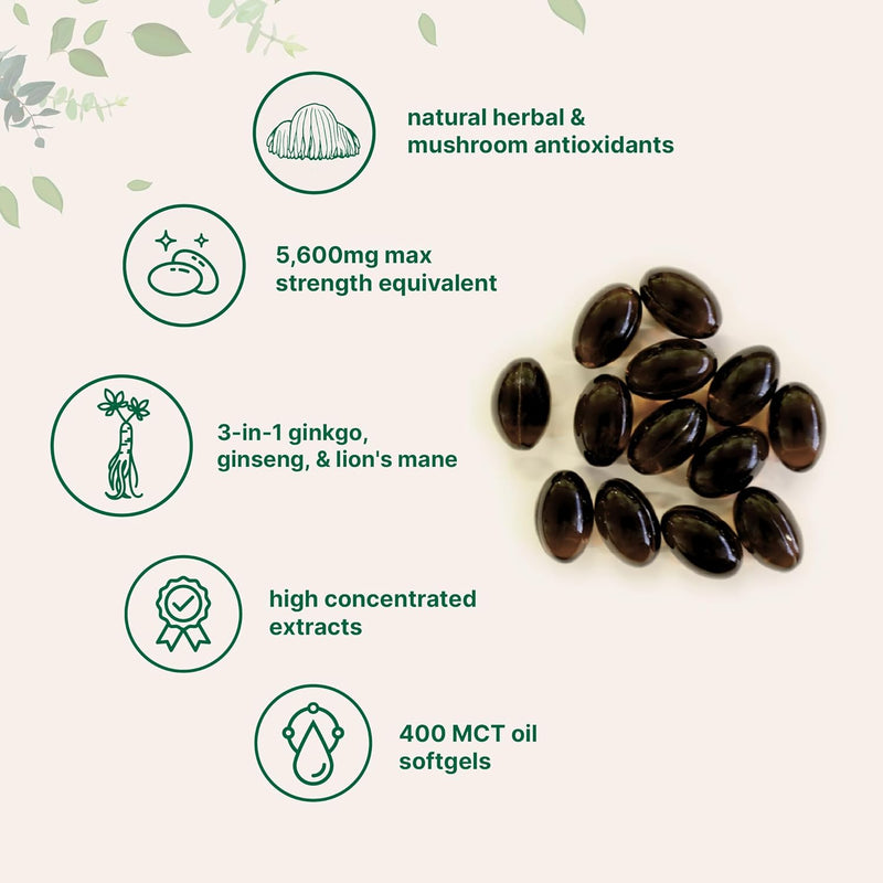 ginkgo-biloba-5600mg-equivalent-400-softgels-3-in-1-with-ginseng-lions-mane-mct-oil-infused-for-higher-absorption-herbal-antioxidants-superfood-mushroom-brain-memory-supplement-2