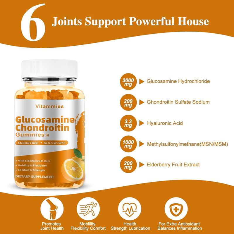 glucosamine-chondroitin-gummies-with-msm-elderberry-extra-strength---joint-support-antioxidant-immune-support-supplement-for-adults-men-women-minerals-coenzyme-q10-dha---60-orange-gummies-3