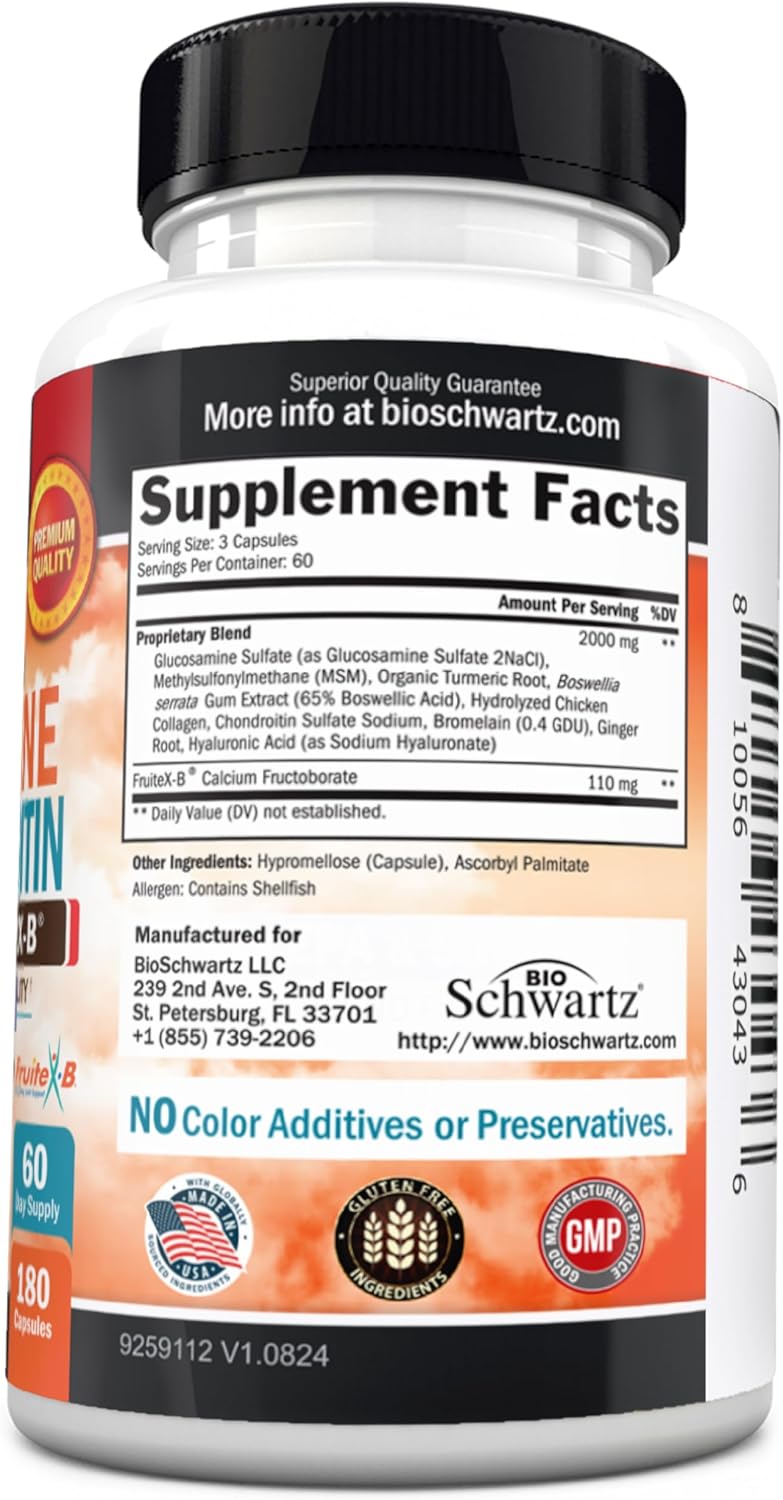 glucosamine-chondroitin-msm-joint-support-supplement---fsa-hsa-approved---collagen-peptides-turmeric-and-ginger-hyaluronic-acid-glucosamine-chondroitin-sulfate---gluten-free-non-gmo-180-capsules-6