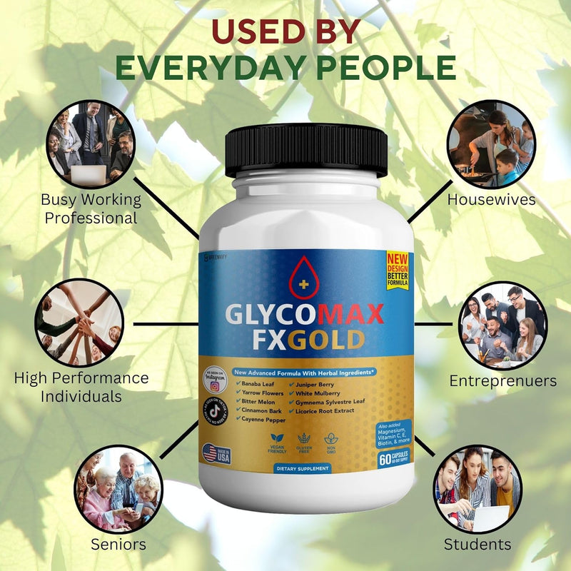 glyco-max-fx-gold-all-natural-formula-to-maintain-healthy-levels-maximum-strength-daily-formula-blood-reviews-1-pack---60-capsules-2