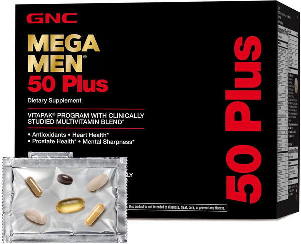 gnc-mega-men-50-plus-vitapak-program-convenient-complete-nutrition-5-products-in-1-vitamin-pack-multivitamin-fish-oil-mental-sharpness-ginkgo-prostate-health-30-packets-30-day-supply-1