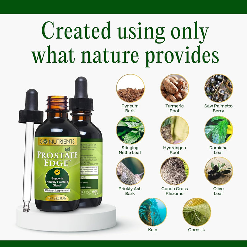 go-nutrients-prostate-edge---saw-palmetto-pygeum-extract-supplement-for-mens-prostate-health-relief---organic-liquid-drops-to-support-urinary-flow-bladder-comfort-vitality-2oz-2