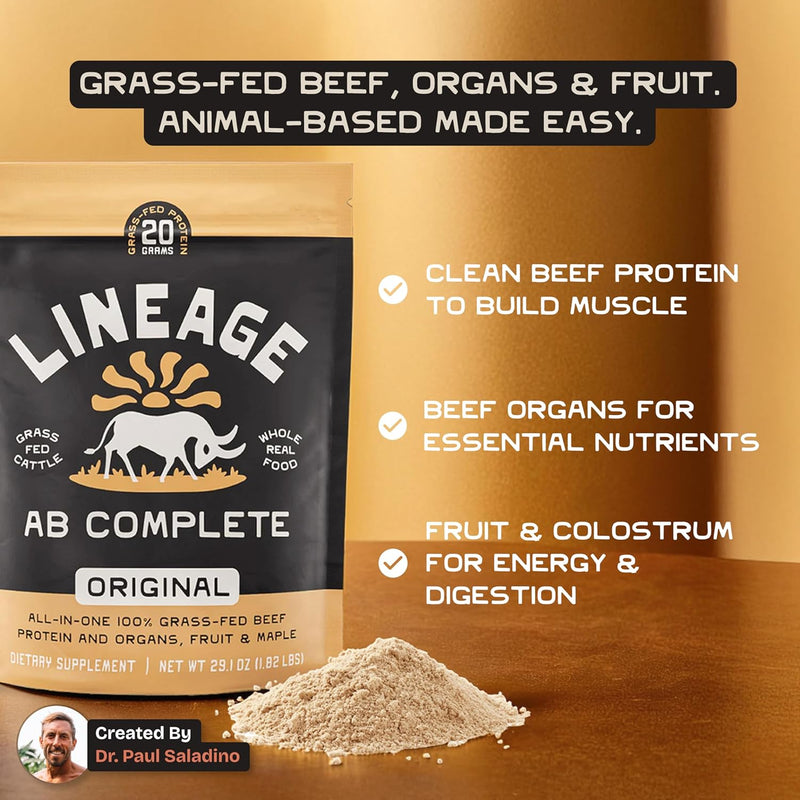 grass-fed-beef-protein-powder---original-flavor---nose-to-tail-animal-protein-powder-including-100-grass-fed-and-finished-beef-organs-colostrum-and-fruit---18-lbs-30-servings-2