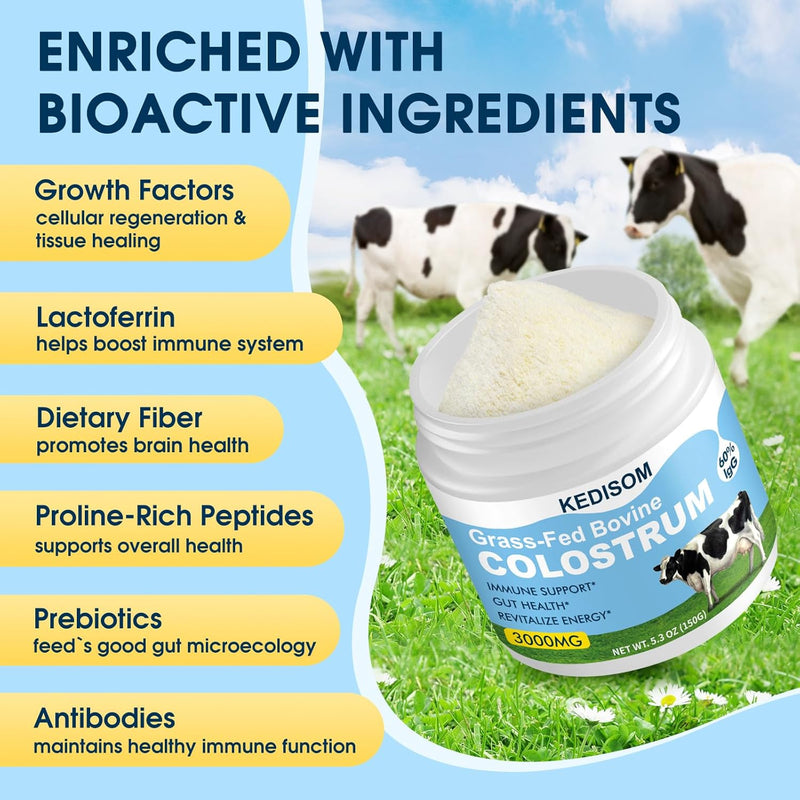 grass-fed-bovine-colostrum-supplement-powder---60-high-igg-3000-mg-for-gut-health-immune-support---easy-to-mix-natural-liposomal-colostrum-superfood-unflavored-50-servings-3