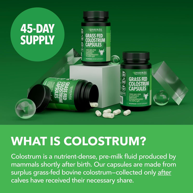 grass-fed-colostrum-supplement-for-immune-and-gut-health---1000mg-bovine-colostrum-per-serving-with-40-igg---90-count---non-gmo-gluten-free-colostrum-capsules-for-adults---45-day-supply-4