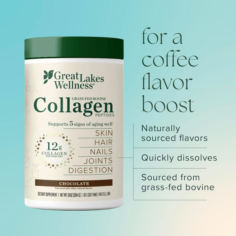 great-lakes-wellness-collagen-peptides-powder-for-skin-hair-nails-joints-digestion---chocolate-flavored---quick-dissolve-hydrolyzed-non-gmo-kosher---10-oz-7