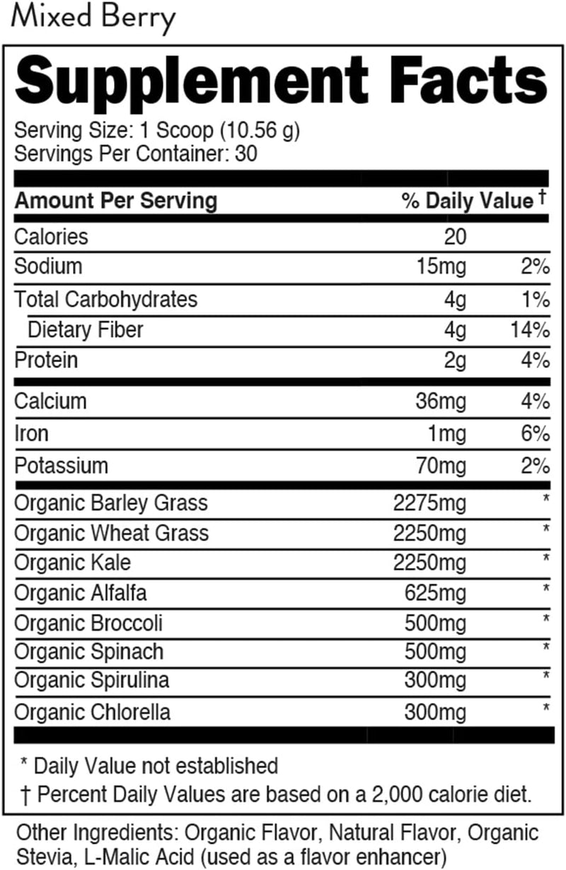 greens-superfood-powder-mixed-berry-8-most-essential-mixed-greens-certified-100-organic-chlorella-spinach-kale-spirulina-alfalfa-broccoli-wheat-grass-barley-grass-30-serv-1117-oz-2