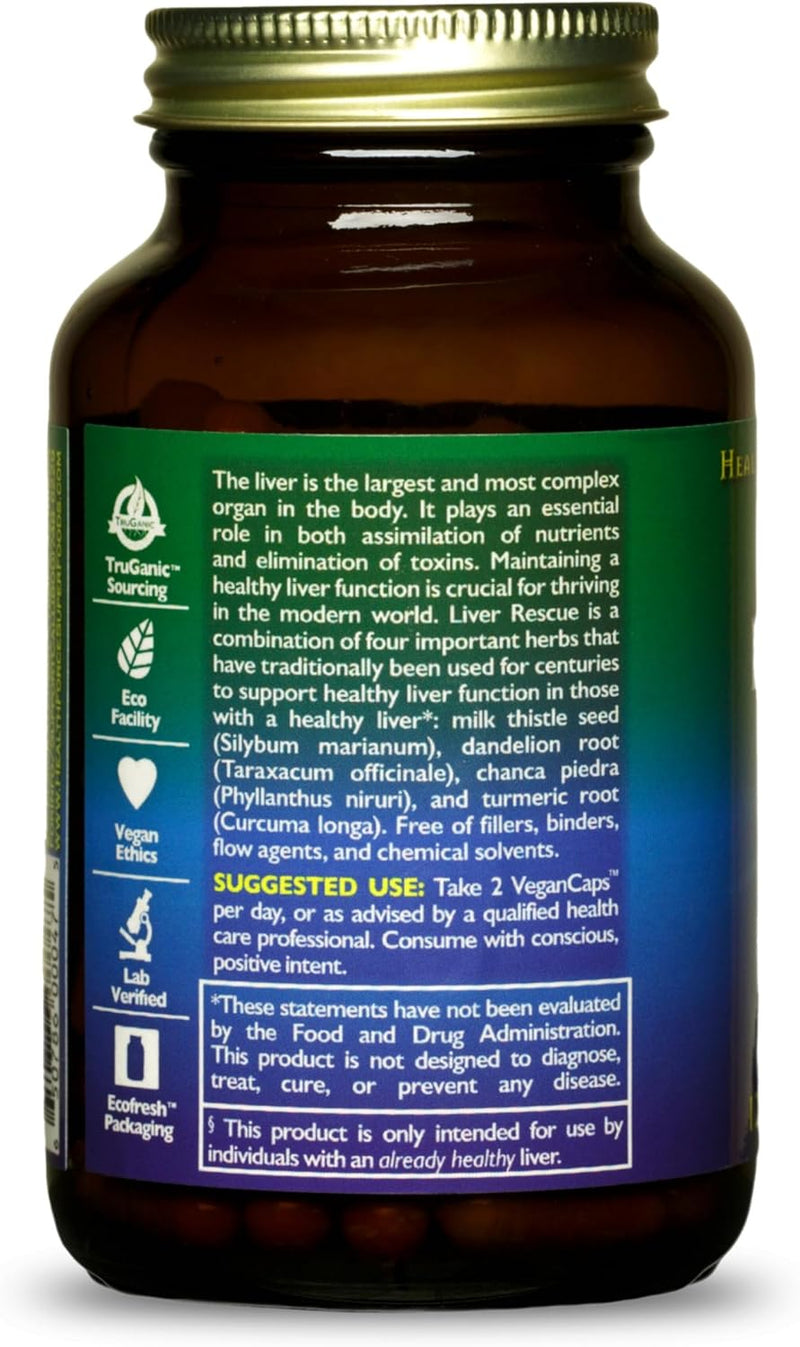 healthforce-superfoods-liver-rescue---natural-liver-cleanse---with-milk-thistle-dandelion-root---gluten-free-vegan---120-capsules-pack-of-2-2