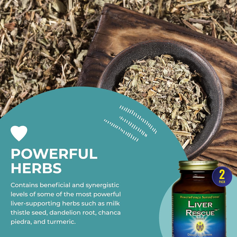 healthforce-superfoods-liver-rescue---natural-liver-cleanse---with-milk-thistle-dandelion-root---gluten-free-vegan---120-capsules-pack-of-2-3