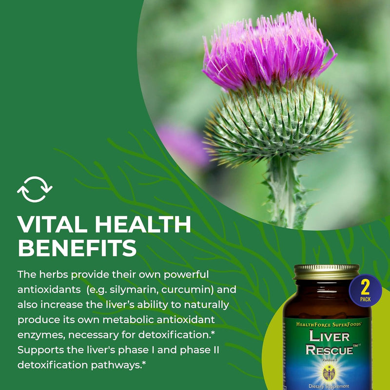 healthforce-superfoods-liver-rescue---natural-liver-cleanse---with-milk-thistle-dandelion-root---gluten-free-vegan---120-capsules-pack-of-2-4