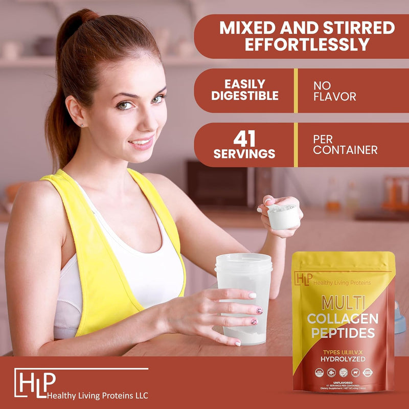 healthy-living-proteins-multi-hydrolyzed-collagen-peptides-type-i-ii-iii-v-x-grass-fed-bovine-wild-caught-marine-free-range-chicken-gluten-free-unflavored-1-pound-pack-of-1-3