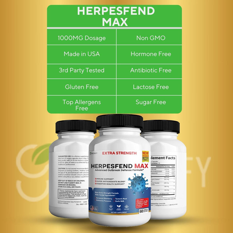 herpesfend-max-extra-strength-advanced-defense-formula-60-capsules-with-elderberry-echinacea-turmeric-garlic-vitamins-and-probiotics-3-4