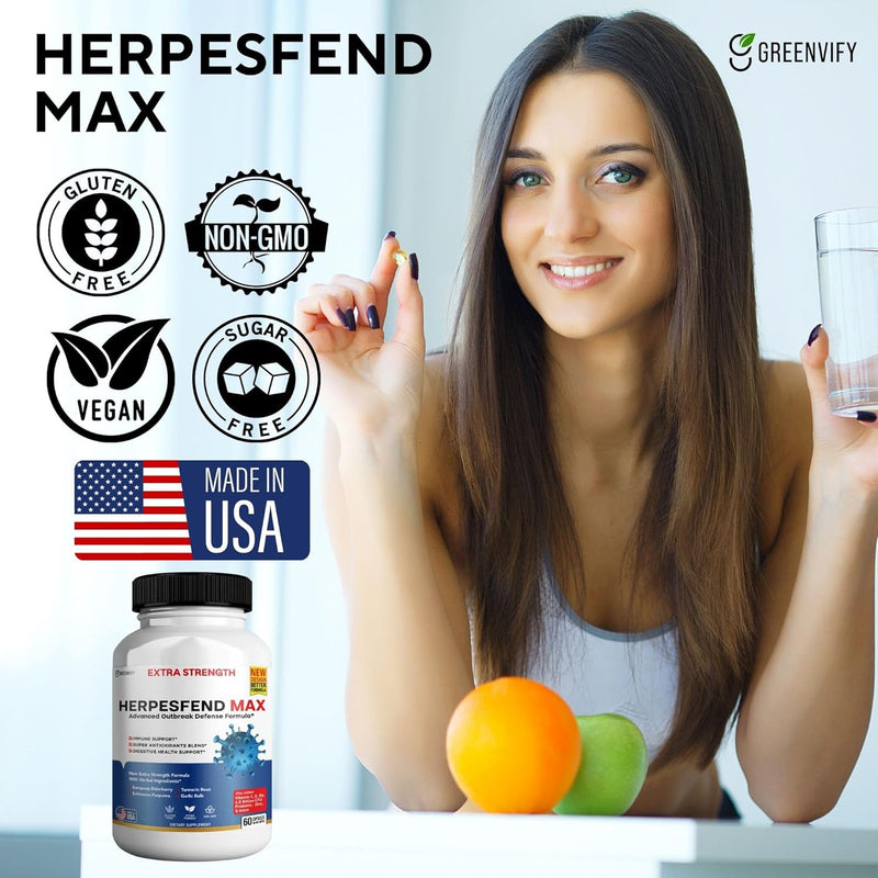 herpesfend-max-extra-strength-advanced-defense-formula-60-capsules-with-elderberry-echinacea-turmeric-garlic-vitamins-and-probiotics-3-6