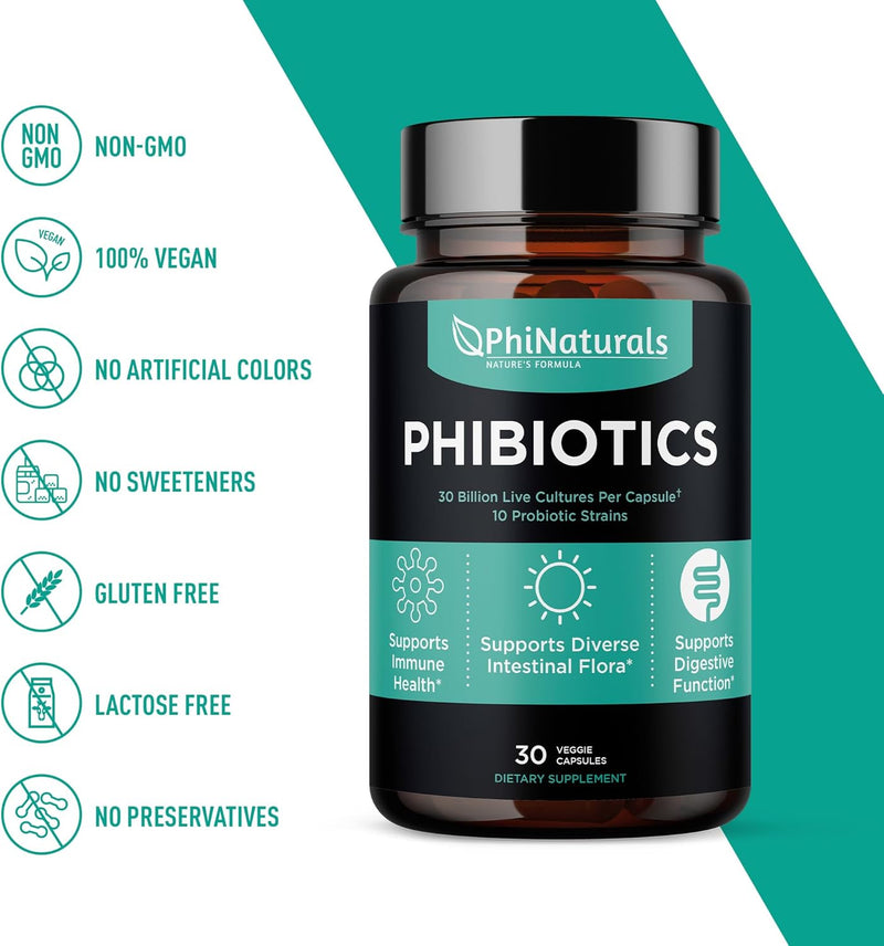 high-potency-probiotics-10-strains-30-billion-cfus-phinaturals-30-vegan-capsules-for-women-and-men-digestive-gut-health---lactobacillus-acidophilus-salivarius-rhamnosus-bifidobacterium-probioticos-5