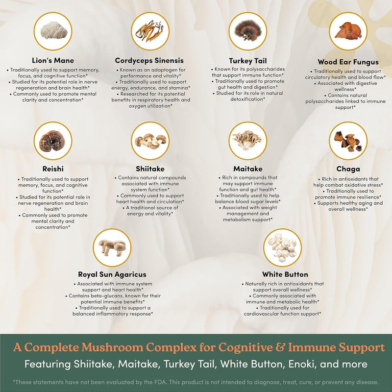 high-strength-mushroom-supplement-10-in-1-blend-with-lions-mane-turkey-tail-reishi-cordyceps-chaga-maitake-more-nootropic-brain-supplements-for-memory-and-focus-60-capsules-5