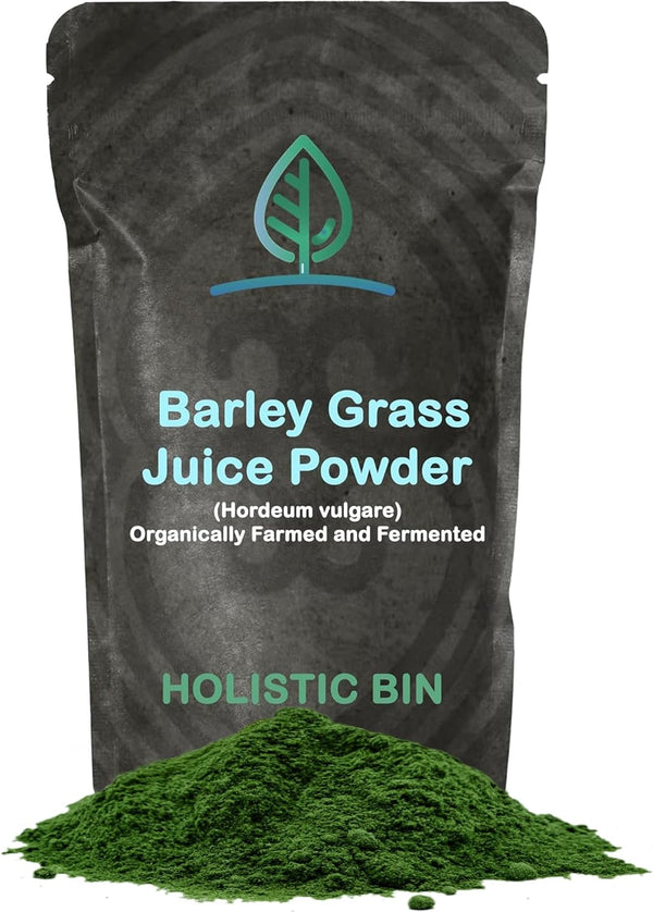 holistic-bin-organic-barley-grass-juice-powder---100-pure-usda-organic---fermented-with-35-probiotic-strains---nutrient-dense-green-superfood-for-smoothies---supports-digestion---30-day-supply-50g-1