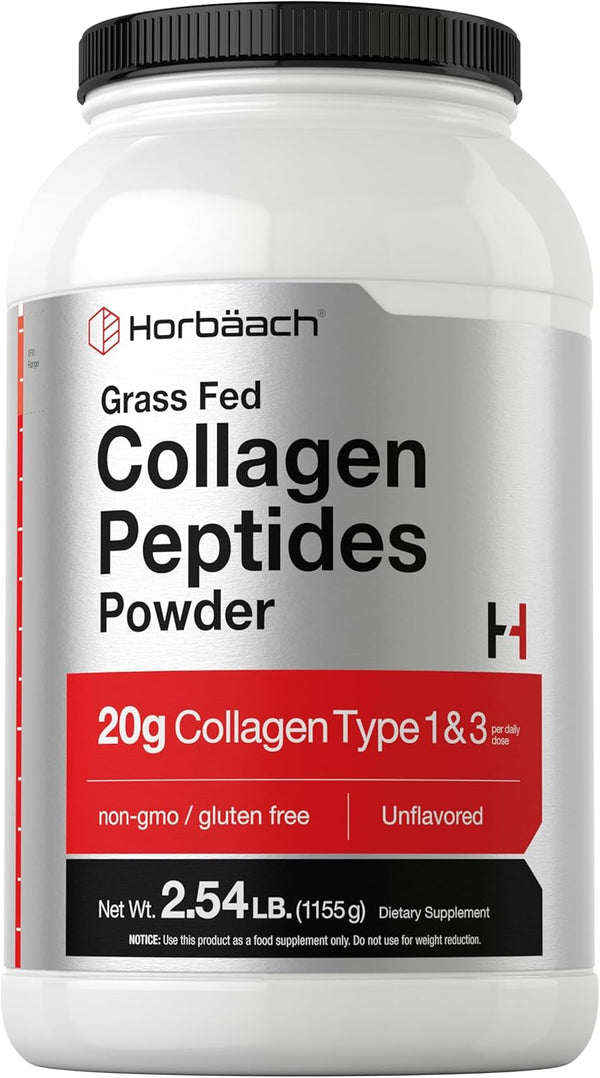 horbaach-collagen-peptides-powder-40-oz-unflavored-for-men-women-grassfed-type-i-iii-non-gmo-gluten-free-supplement-1