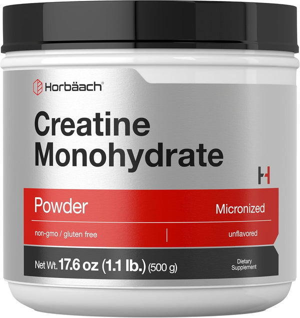 horbach-creatine-monohydrate-powder-11lb-176-oz-micronized-and-unflavored-vegetarian-non-gmo-and-gluten-free-supplement-1