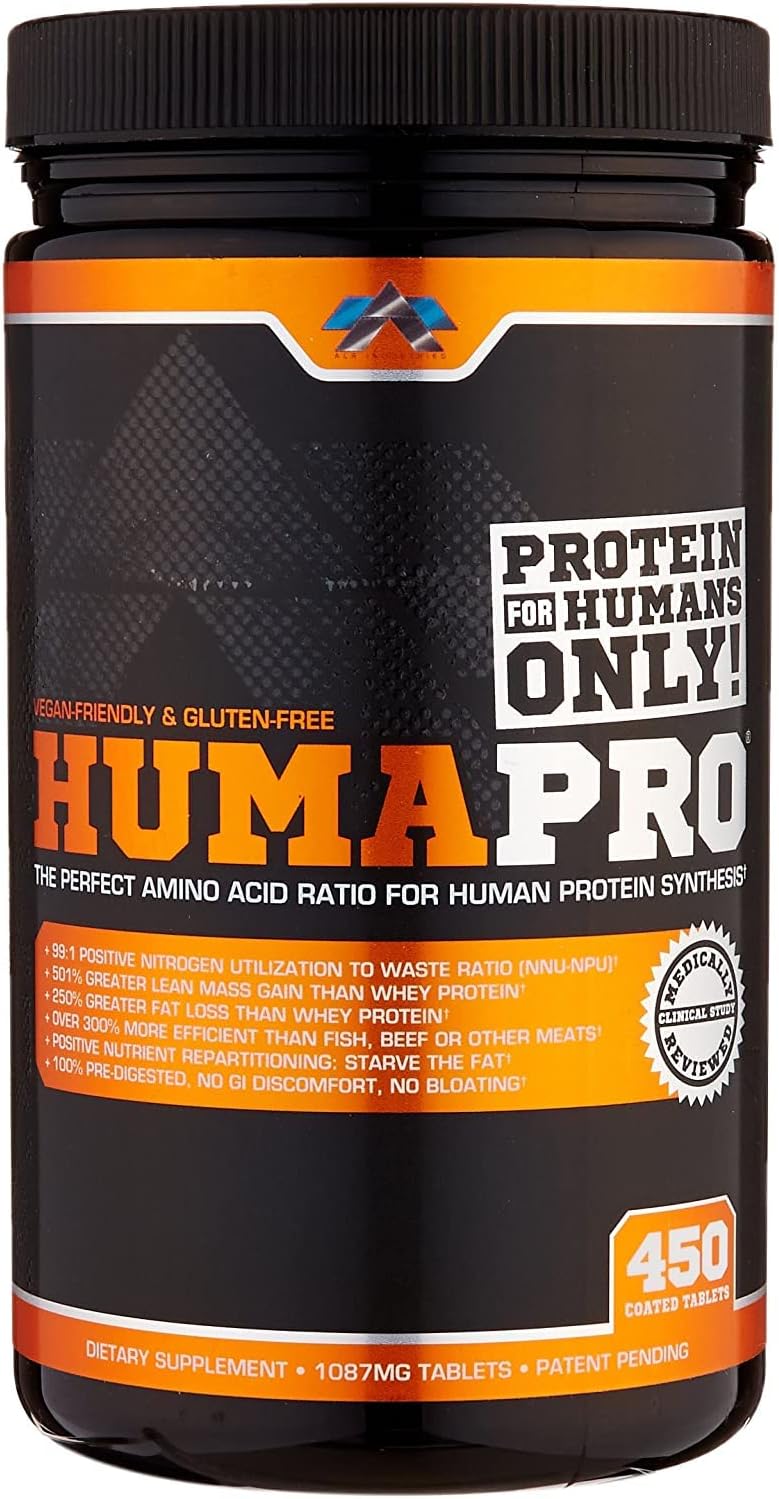 humapro-tablets-amino-acids-protein-matrix-for-humans-99-utilization-for-lean-muscle-vegan-gluten-free-450-tablets-90-servings-1
