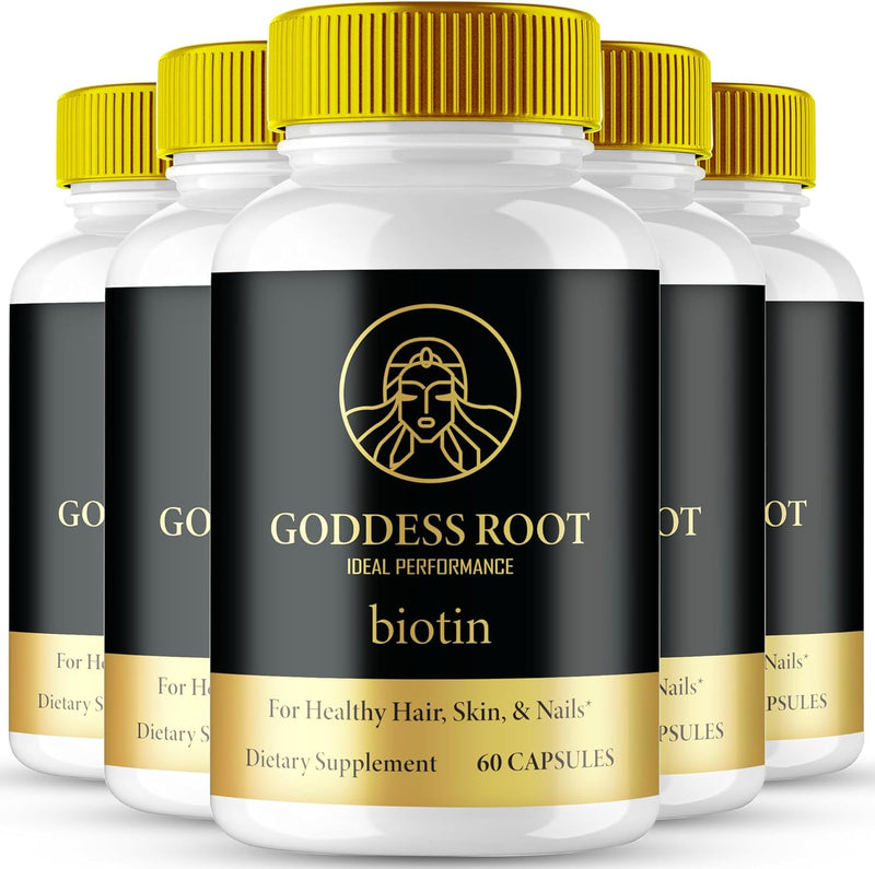 ideal-performance-goddess-root-biotin-supplement-capsules-goddessroot-vitamin-for-healthy-hair-skin-nail-pills-goddess-root-supports-hair-growth-glowing-skin-strong-nails-reviews-5-pack-1