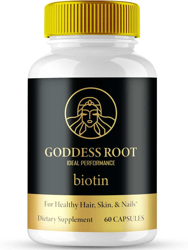 ideal-performance-goddess-root-biotin-supplement-capsules-goddessroot-vitamin-for-healthy-hair-skin-nail-pills-goddess-root-supports-hair-growth-glowing-skin-strong-nails-reviews-60-capsules-1