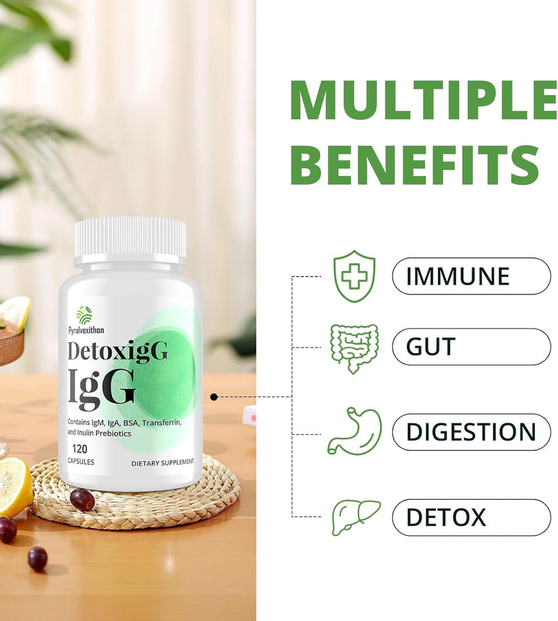 igg-immunoglobulin-supplement---igg-igm-iga-inulin---bovine-colostrum-supplement-alternative---dairy-free-bovine-immunoglobulin-capsules-120-capsules-4