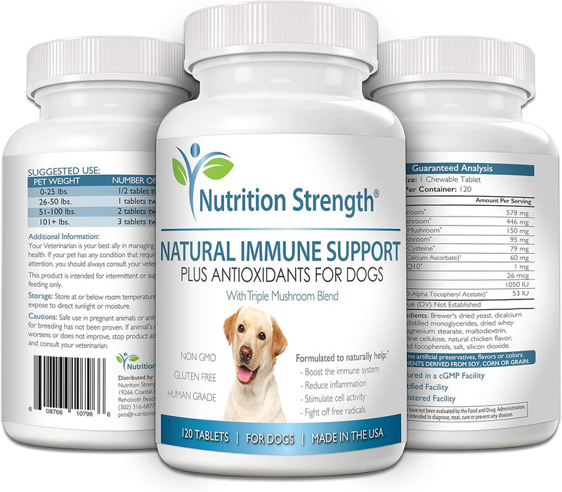 immune-support-for-dogs-plus-antioxidant-reishi-shiitake-maitake-turkey-tail-mushrooms-for-dogs-with-coenzyme-q10-selenium-vitamin-a-120-chewable-tablets-4