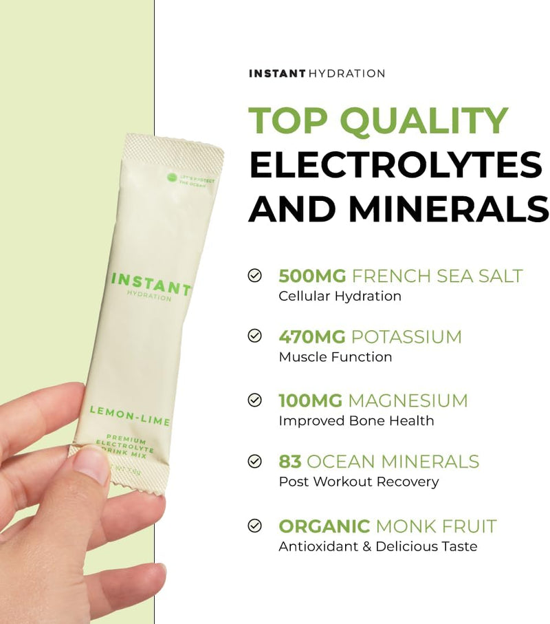 instant-hydration-electrolytes-powder-packets---lemon-lime-drink-mix---zero-sugar---keto-vegan-gluten-free-non-gmo---boost-recovery-brain-health-muscle-tissue-support--30-sticks-4