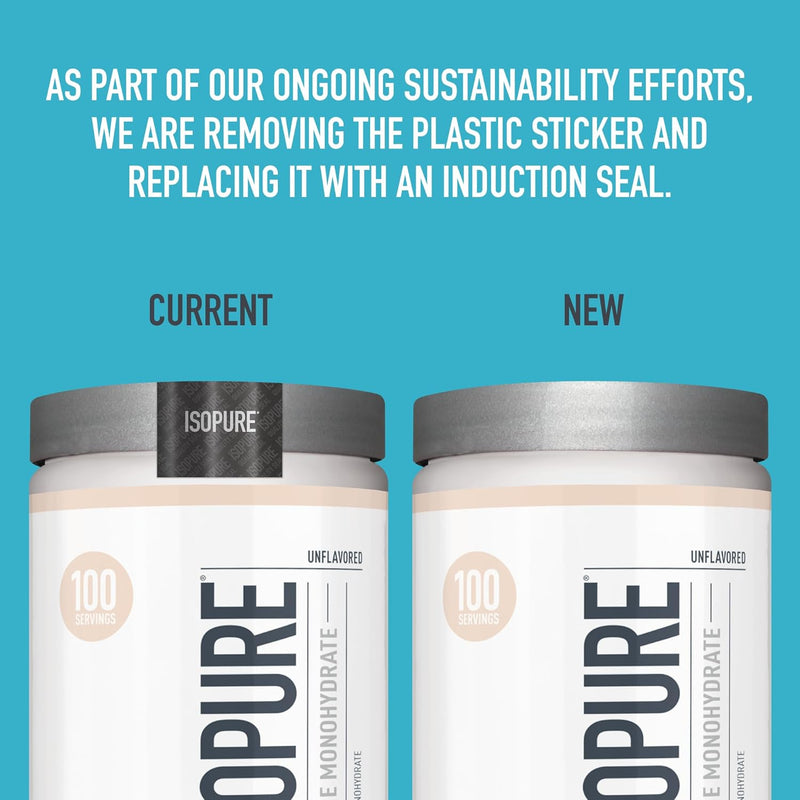 isopure-100-pure-creatine-monohydrate-powder-sugar-free-unflavored-5g-creatine-monohydrate-per-serving-11-lbs-100-servings-packaging-may-vary-7