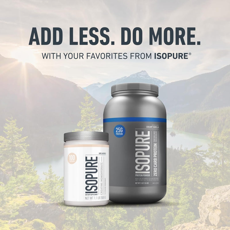 isopure-100-pure-creatine-monohydrate-powder-sugar-free-unflavored-5g-creatine-monohydrate-per-serving-11-lbs-100-servings-packaging-may-vary-8