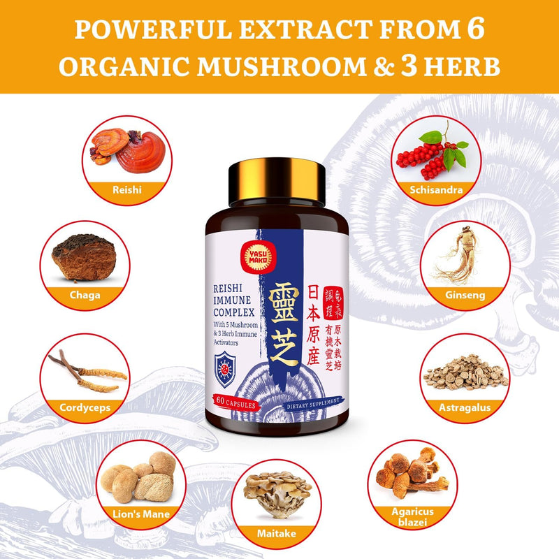 japanese-reishi-mushroom-complex-supplement-1500mg---reishichagacordycepslions-manemaitakeagaricus-mushrooms-extract-3-herborganic-mushroom-capsules-for-immunebrainenergy-pack-of-2-2