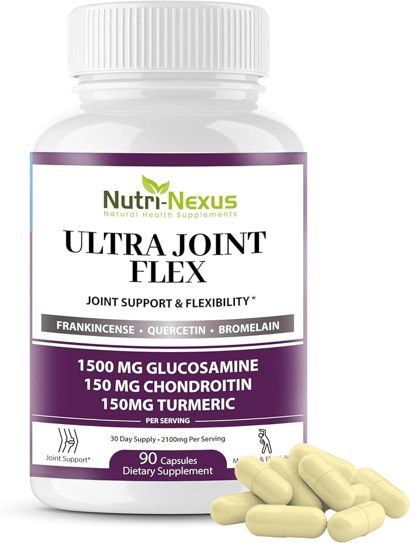 joint-support-supplement-with-glucosamine-chondroitin-msm-turmeric-boswellia---for-men-and-women---promotes-mobility-flexibility-and-comfort---made-in-usa---90-capsules-4