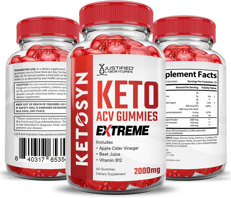 justified-laboratories-2-pack-ketosyn-keto-acv-gummies-extreme-2000mg-ketosyn-keto-gummies-apple-cider-vinegar-formulated-with-pomegranate-beet-juice-powder-b12-vegan-non-gmo-120-gummys-3