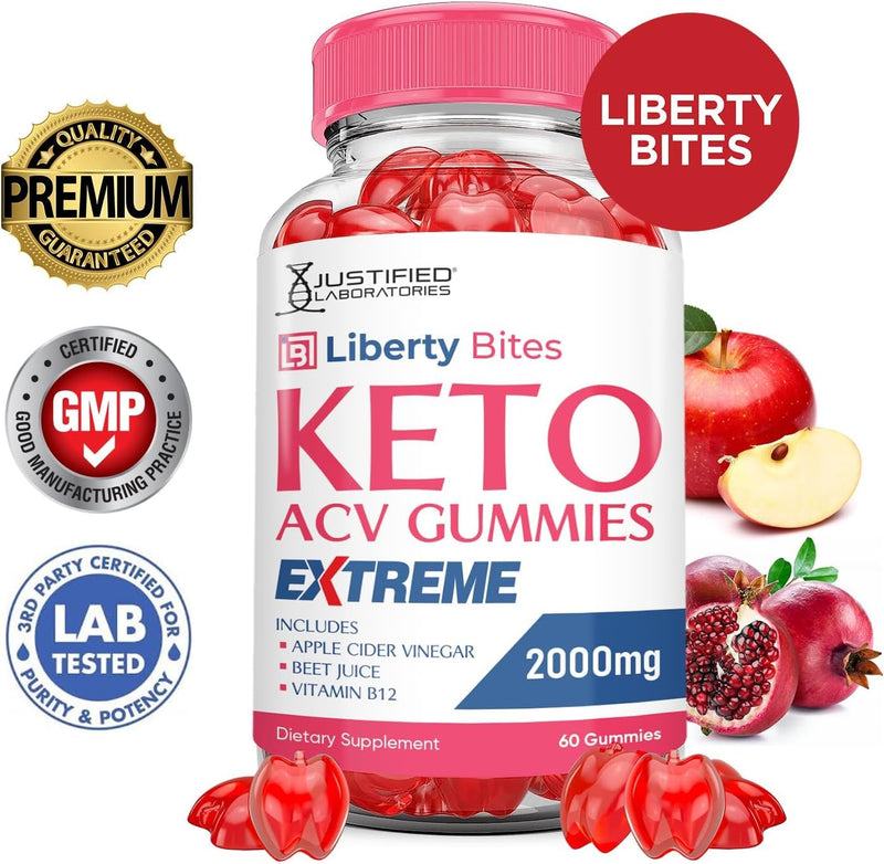 justified-laboratories-2-pack-liberty-bites-keto-acv-gummies-extreme-2000mg-libertybites-keto-gummies-apple-cider-vinegar-formulated-with-pomegranate-beet-juice-powder-b12-vegan-non-gmo-120-gummys-3