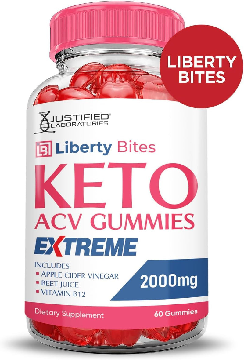 justified-laboratories-2-pack-liberty-bites-keto-acv-gummies-extreme-2000mg-libertybites-keto-gummies-apple-cider-vinegar-formulated-with-pomegranate-beet-juice-powder-b12-vegan-non-gmo-120-gummys-4