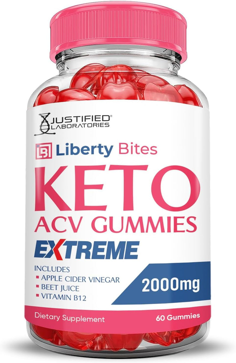 justified-laboratories-2-pack-liberty-bites-keto-acv-gummies-extreme-2000mg-libertybites-keto-gummies-apple-cider-vinegar-formulated-with-pomegranate-beet-juice-powder-b12-vegan-non-gmo-120-gummys-5