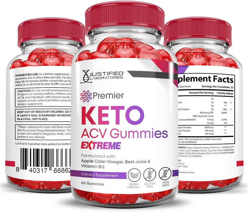 justified-laboratories-2-pack-premier-keto-acv-gummies-extreme-2000mg-premier-keto-gummies-apple-cider-vinegar-formulated-with-pomegranate-beet-juice-powder-b12-vegan-non-gmo-120-gummys-5