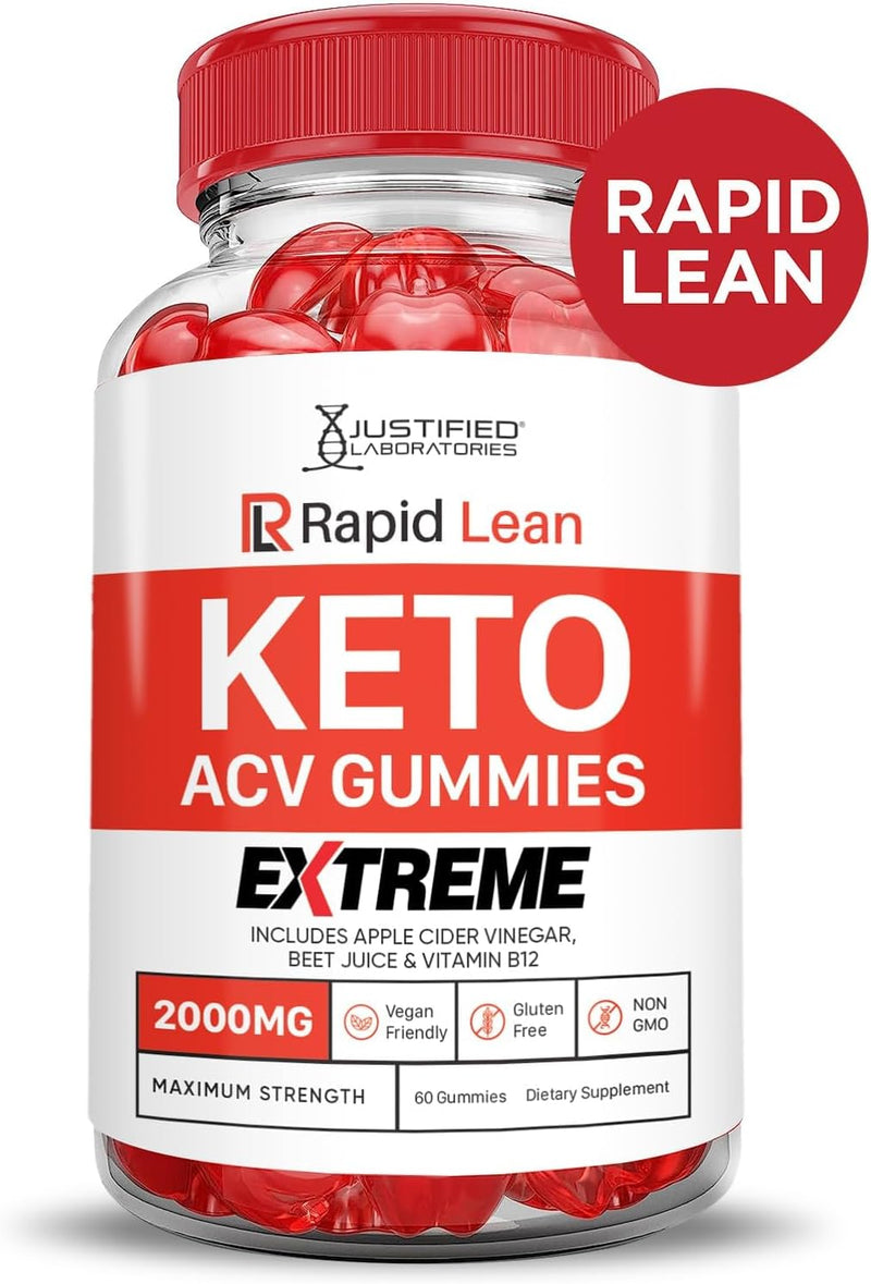 justified-laboratories-2-pack-rapid-lean-keto-acv-gummies-extreme-2000mg-rapid-lean-keto-gummies-apple-cider-vinegar-formulated-with-pomegranate-beet-juice-powder-b12-vegan-non-gmo-120-gummys-3