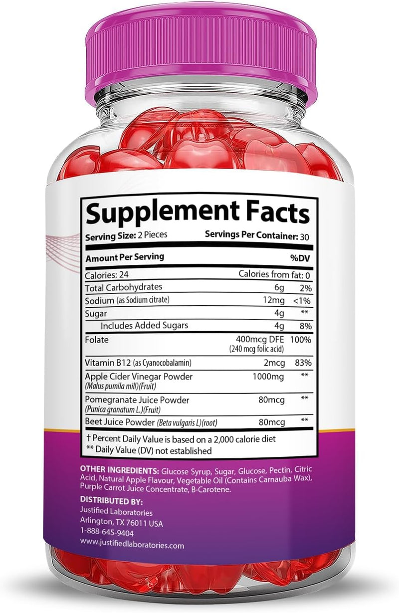 justified-laboratories-2-pack-ripped-results-keto-acv-apple-cider-vinegar-formulated-with-pomegranate-beet-juice-powder-b12-vegan-non-gmo-120-gummies-2