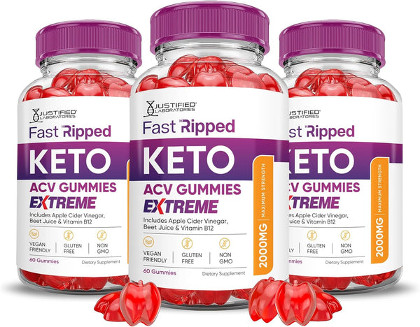 justified-laboratories-3-pack-fast-ripped-keto-acv-gummies-extreme-2000mg-fast-ripped-keto-gummies-apple-cider-vinegar-formulated-with-pomegranate-beet-juice-powder-b12-vegan-non-gmo-180-gummys-1