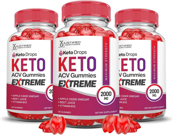 justified-laboratories-3-pack-keto-drops-keto-acv-gummies-extreme-2000mg-keto-drops-keto-gummies-advanced-formula-apple-cider-vinegar-with-pomegranate-beet-juice-powder-b12-vegan-non-gmo-180-gummys-1