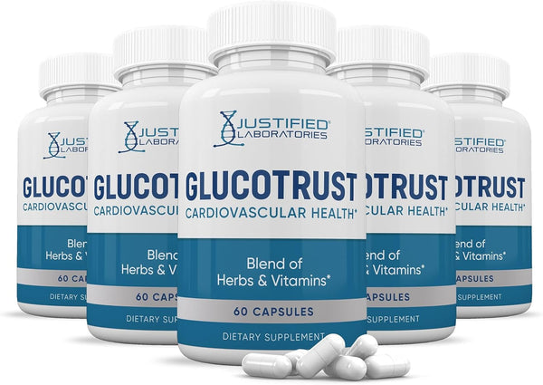 justified-laboratories-5-pack-glucotrust-advanced-formula-supplement-pills-300-capsules-1
