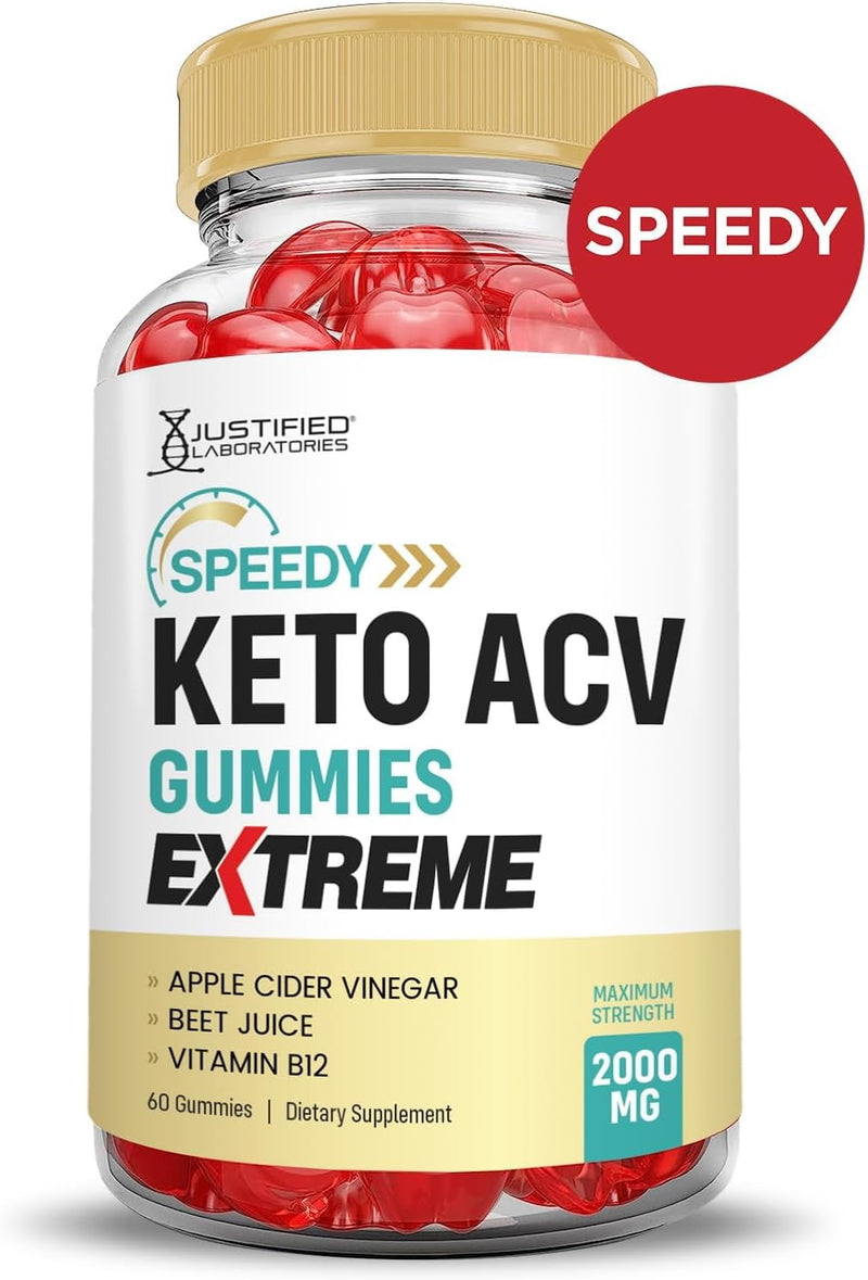 justified-laboratories-5-pack-speedy-keto-acv-gummies-extreme-2000mg-speedy-keto-gummies-advanced-formula-apple-cider-vinegar-with-pomegranate-beet-juice-powder-b12-vegan-non-gmo-300-gummys-3